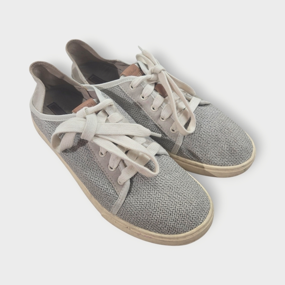 OluKai Pehuea Li Lace Up Comfort Taupe Mesh Sneakers Women’s Size W 9.5